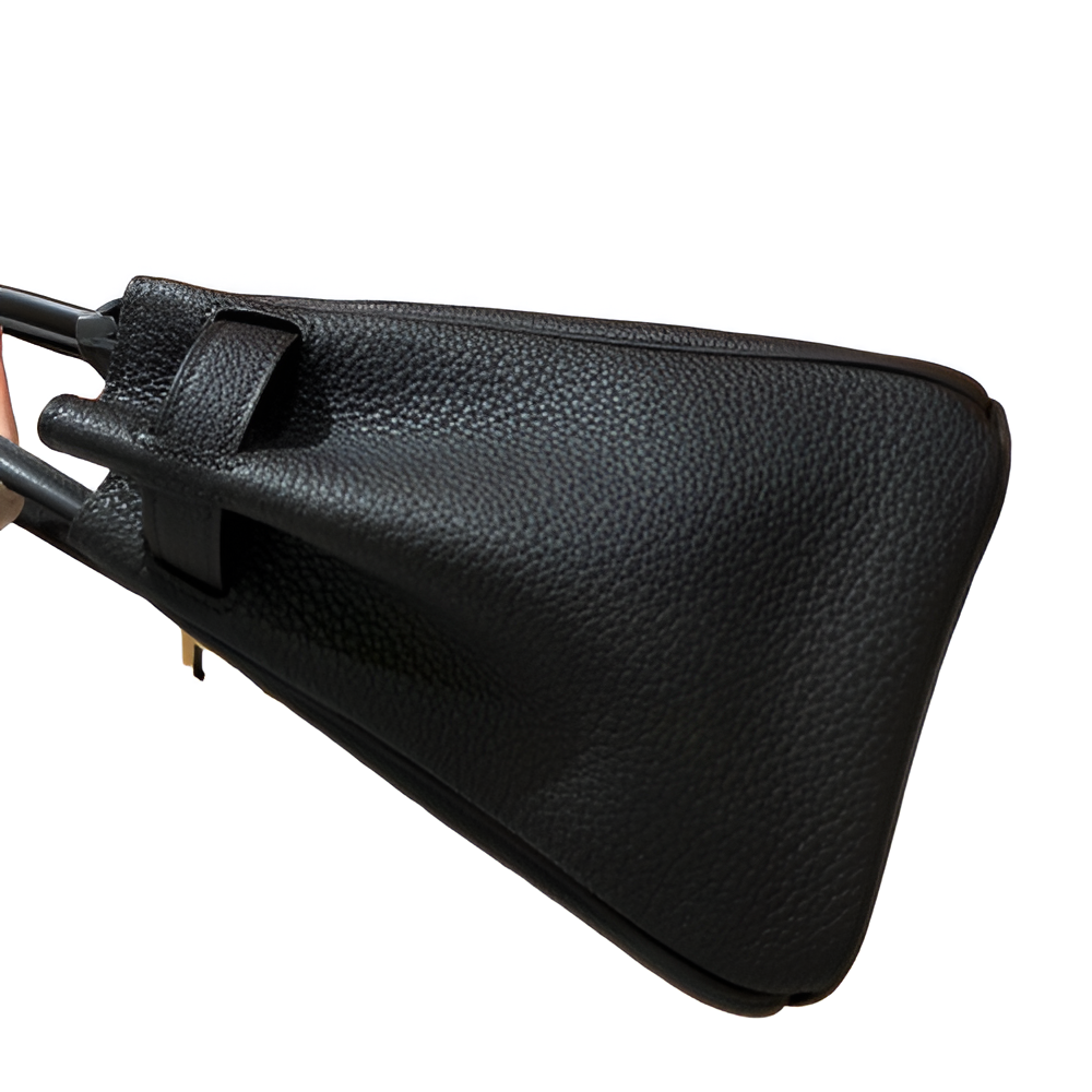 Hermes Birkin 30cm Black Leather with Gold Hardware