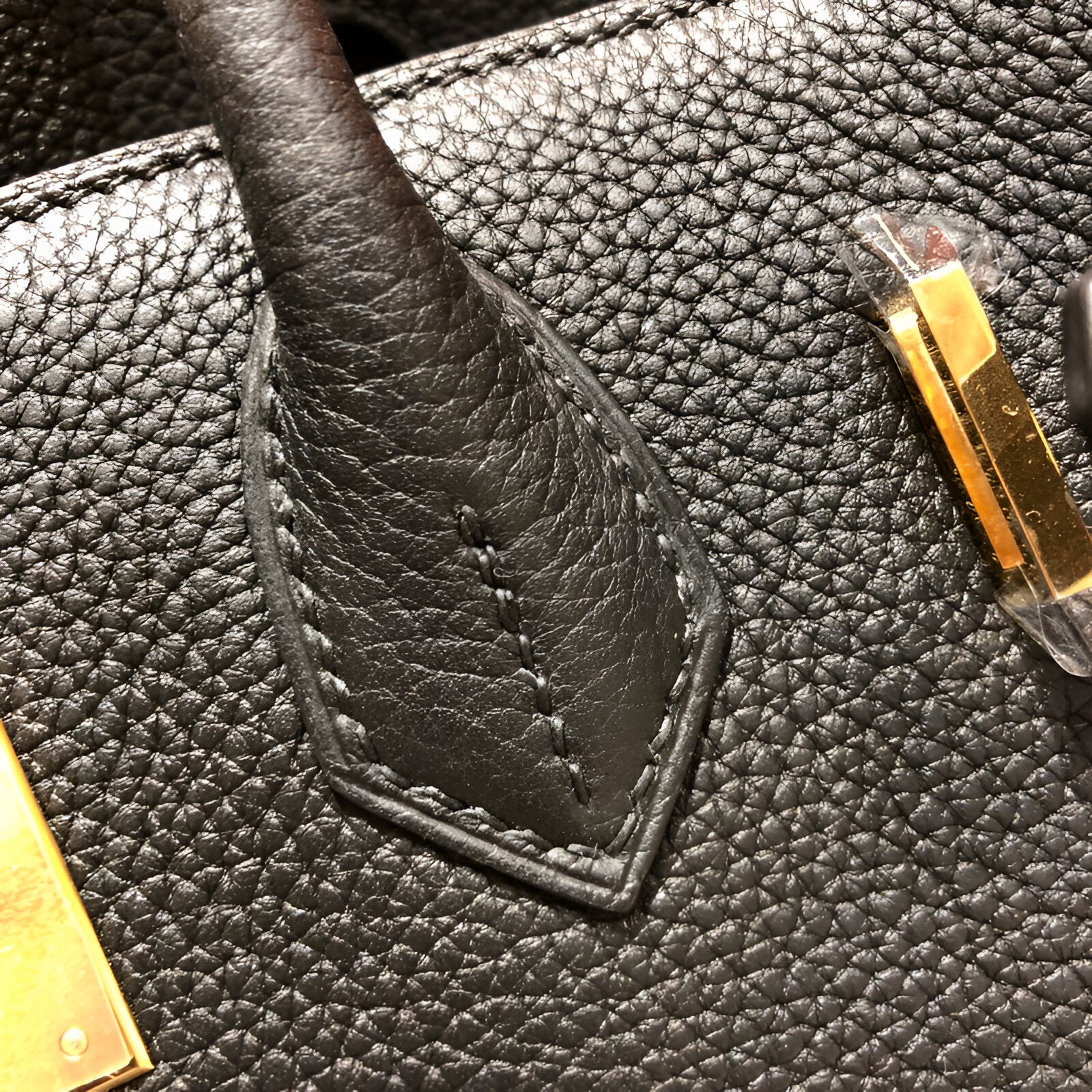 Hermes Birkin 30cm Black Leather with Gold Hardware