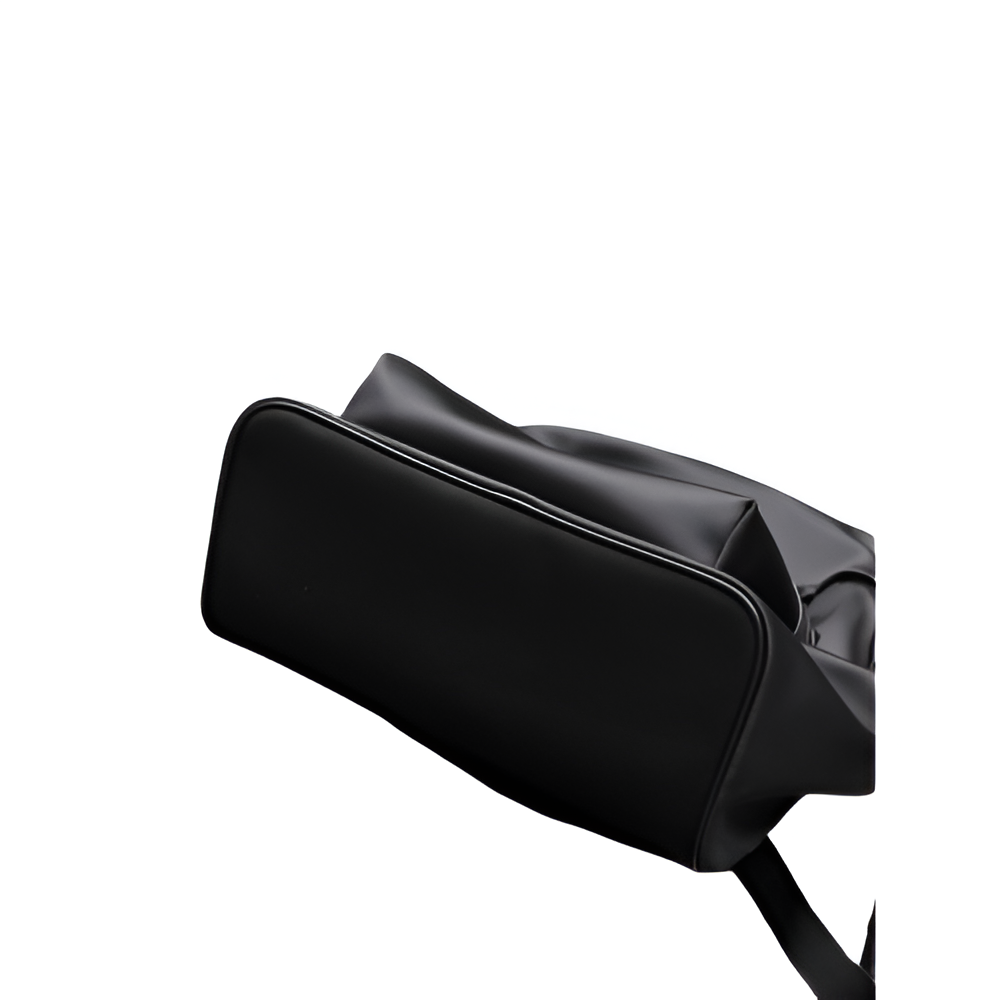 YSL Black Leather Backpack