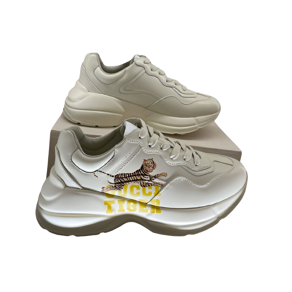 GUCCI Men's Tiger Rhyton Sneakers