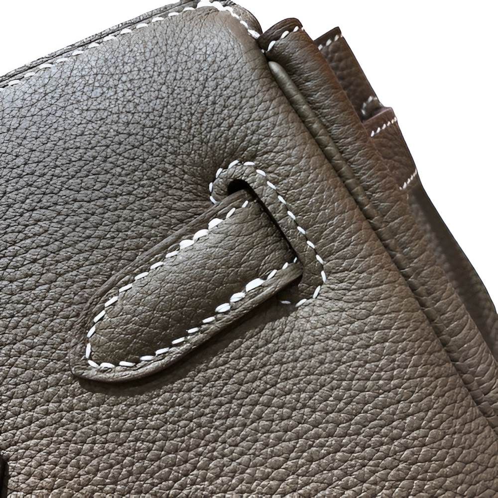 Hermes Birkin 35cm Etoupe Leather with Gold Hardware