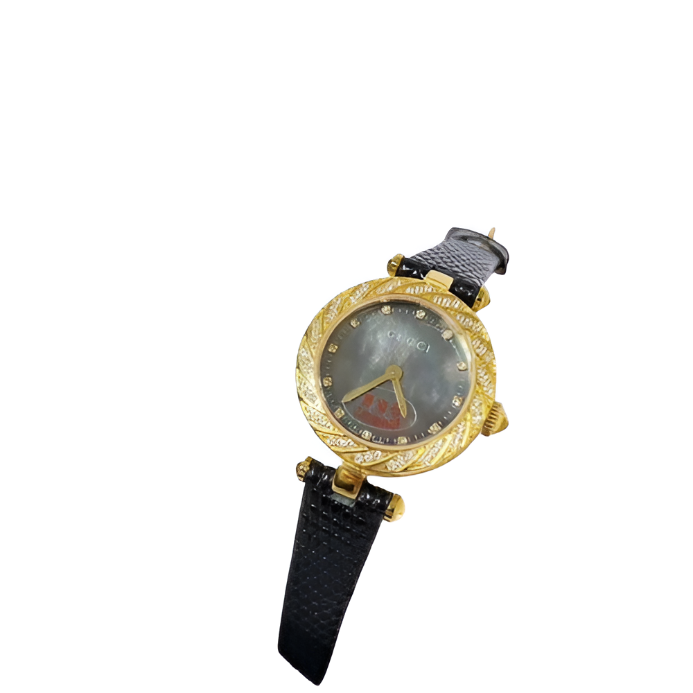 Gucci Women's Gold Sapphire Watch