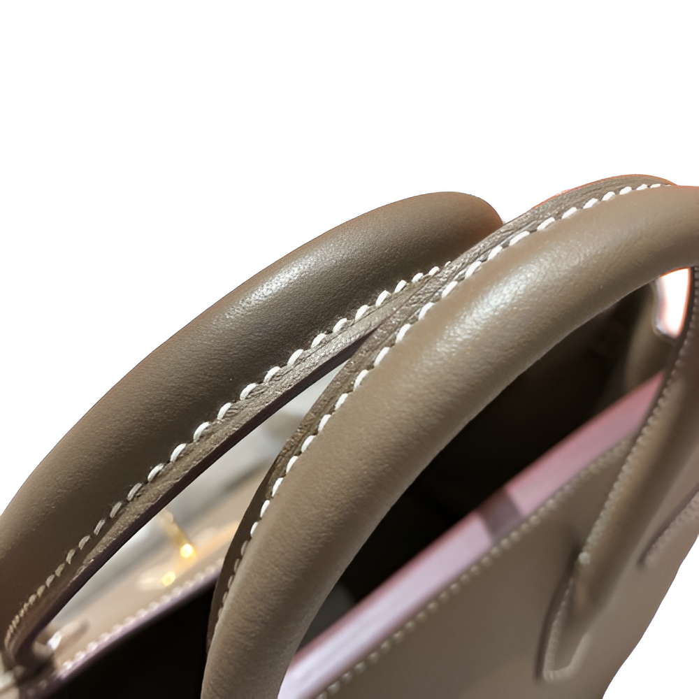 Hermes Birkin 35cm Etoupe Leather with Gold Hardware