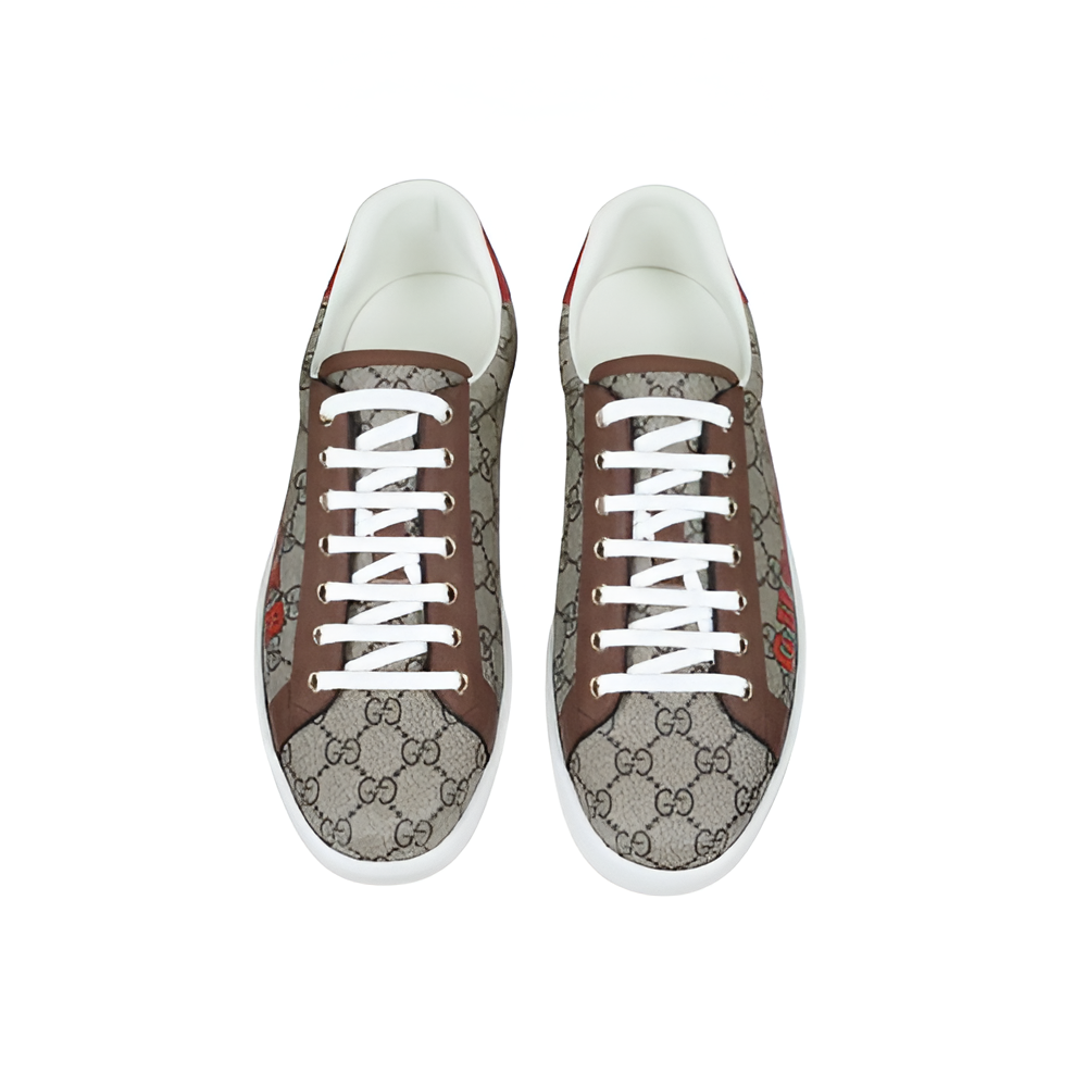 GUCCI Men's Ace GG Supreme Bee Sneakers