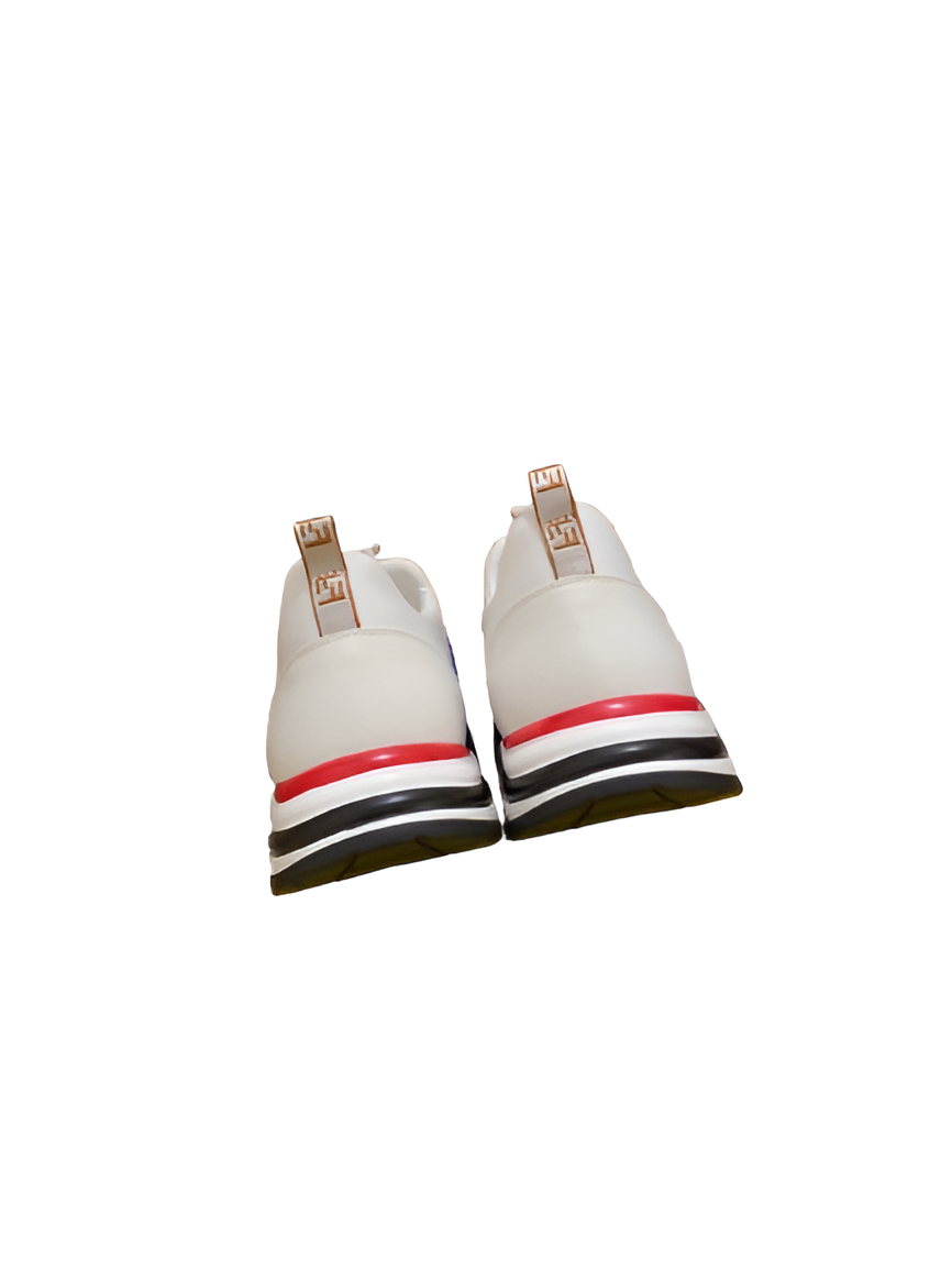 Fendi Men's Blue & White Casual Sneakers