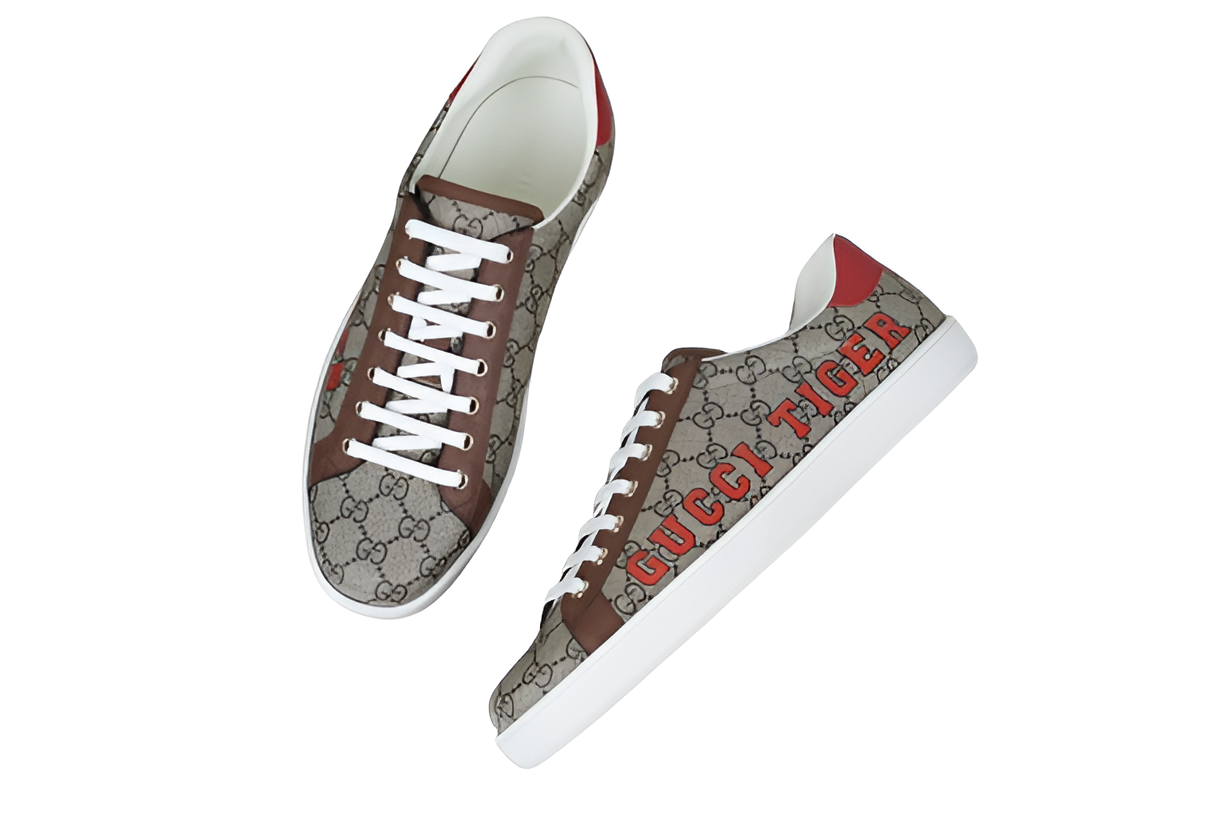 GUCCI Men's Ace GG Supreme Bee Sneakers