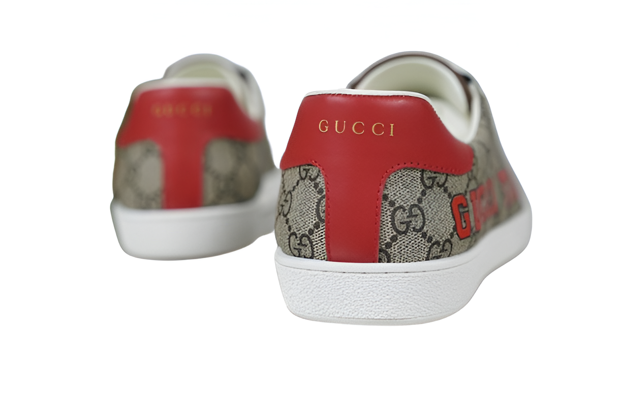 GUCCI Men's Ace GG Supreme Bee Sneakers