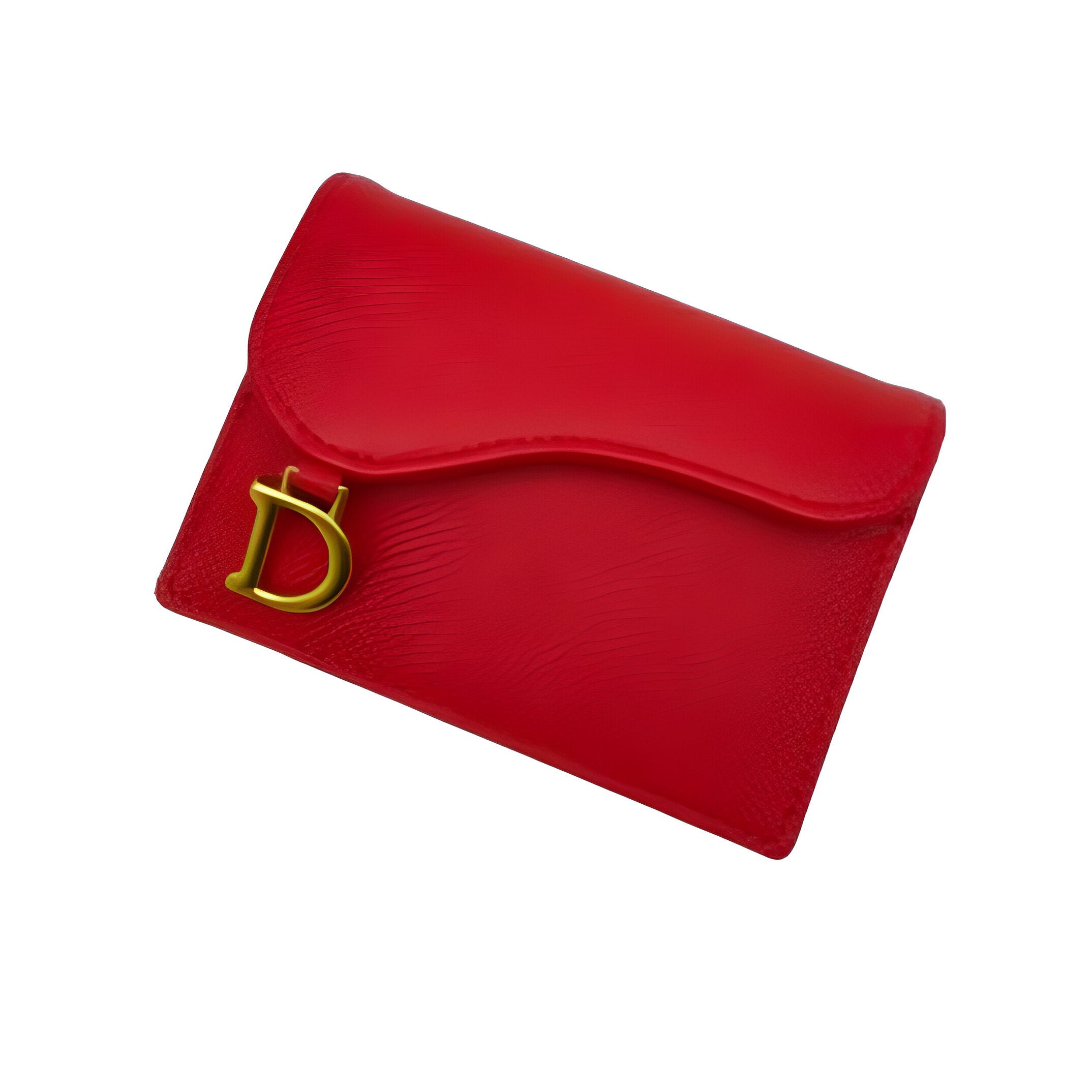 Dior Saddle Flap Card Holder