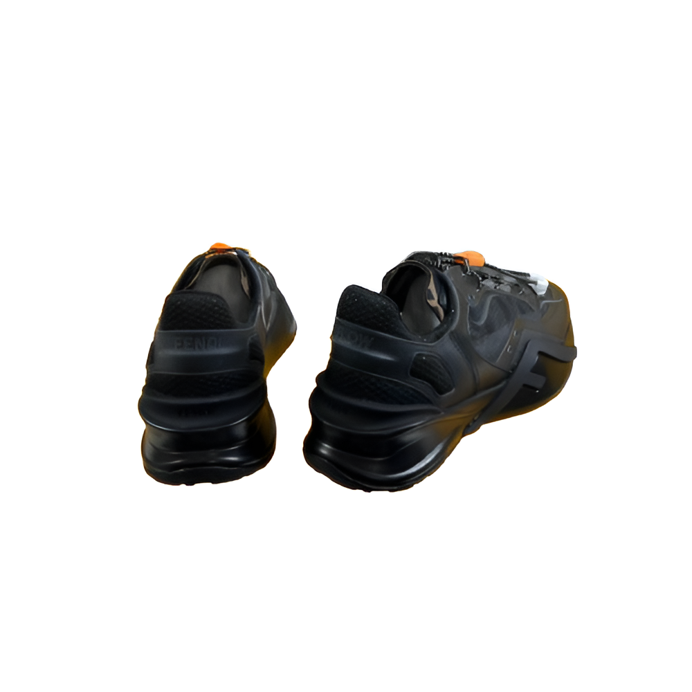 Fendi Men's Black High-Tech Sneakers