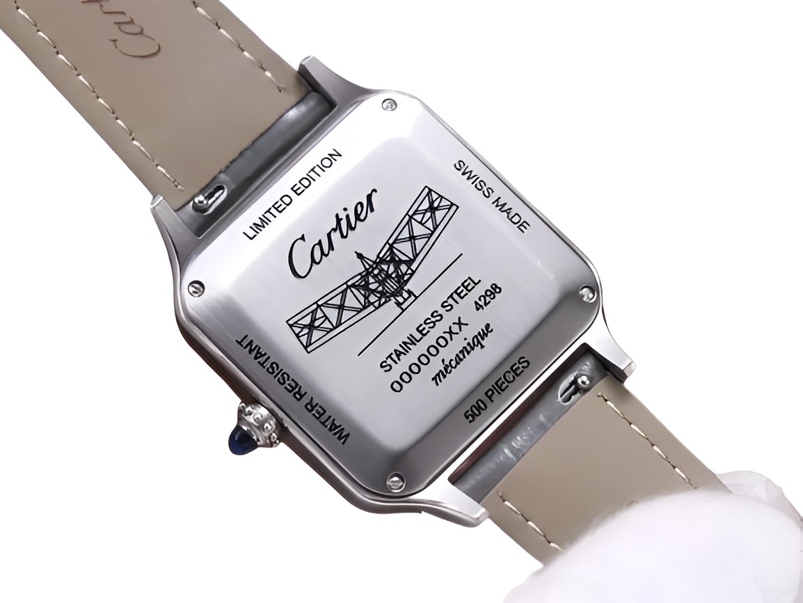 Cartier Santos Two-Tone (White & Gold)