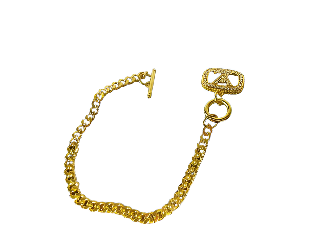 Louis Vuitton Gold Chain Bracelet