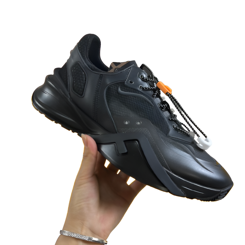 Fendi Men's Black High-Tech Sneakers