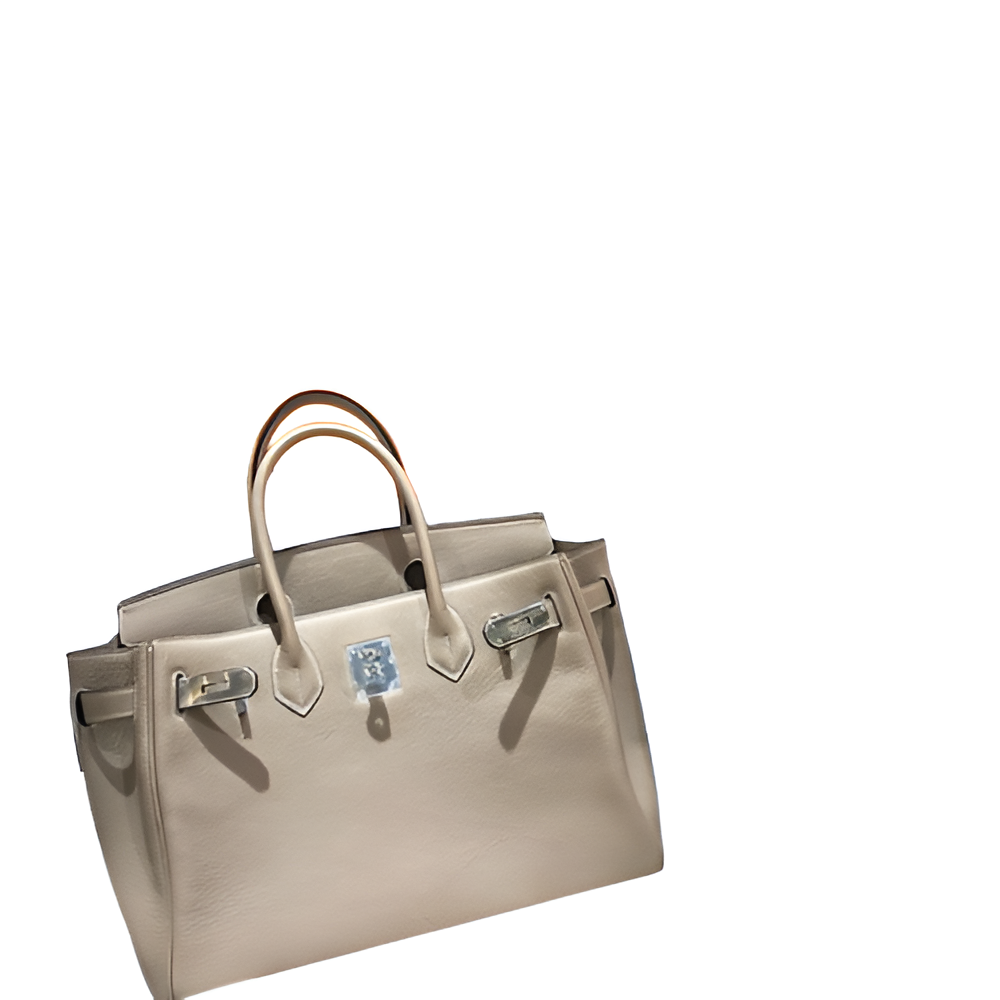 Premium Hermes-Inspired Beige Tote Bag