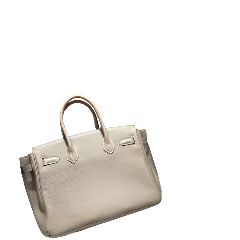 Premium Hermes-Inspired Beige Tote Bag