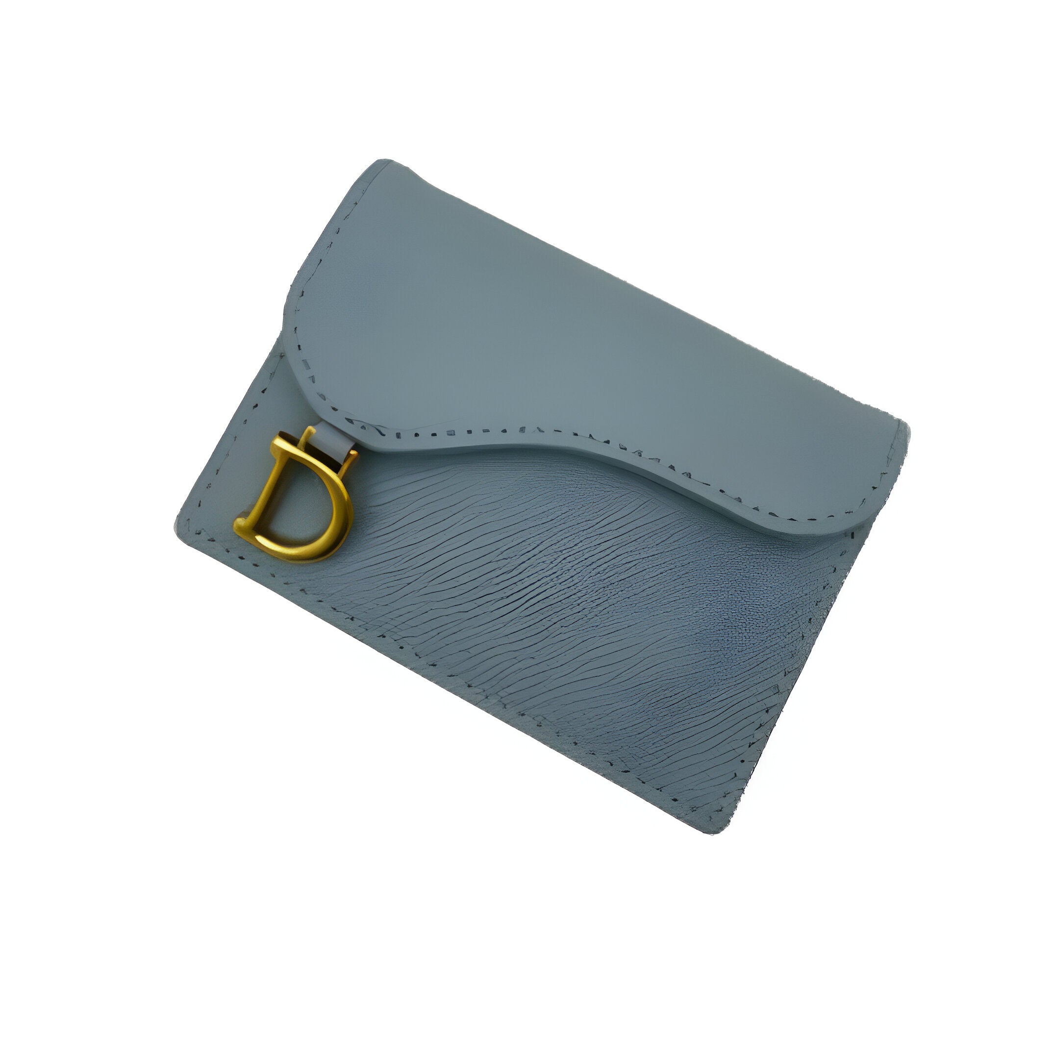 Dior Saddle Flap Card Holder