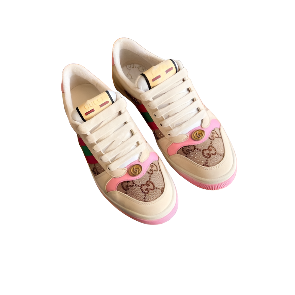 Gucci  Women's GG Pink Multicolor Sneakers