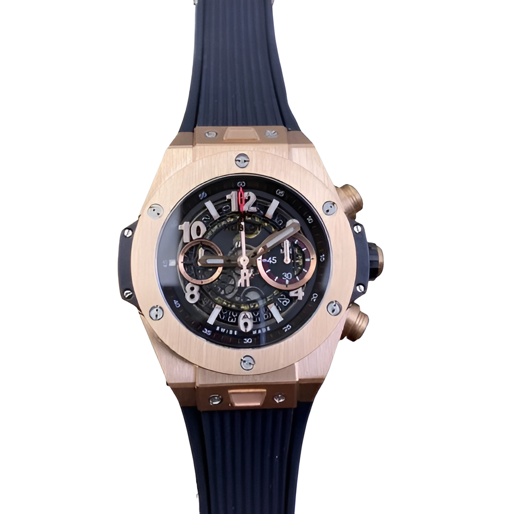 Hublot Rose Gold Chronograph Watch