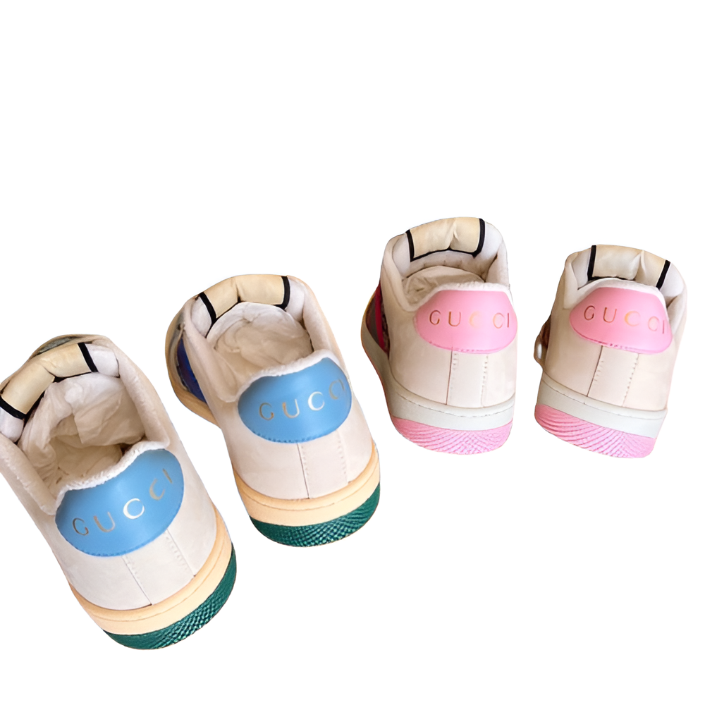 Gucci  Women's GG Pink Multicolor Sneakers