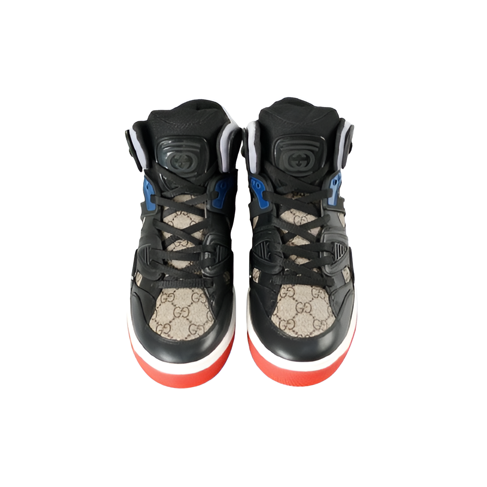 Gucci 🖤 Men's Black High-Top GG Sneakers