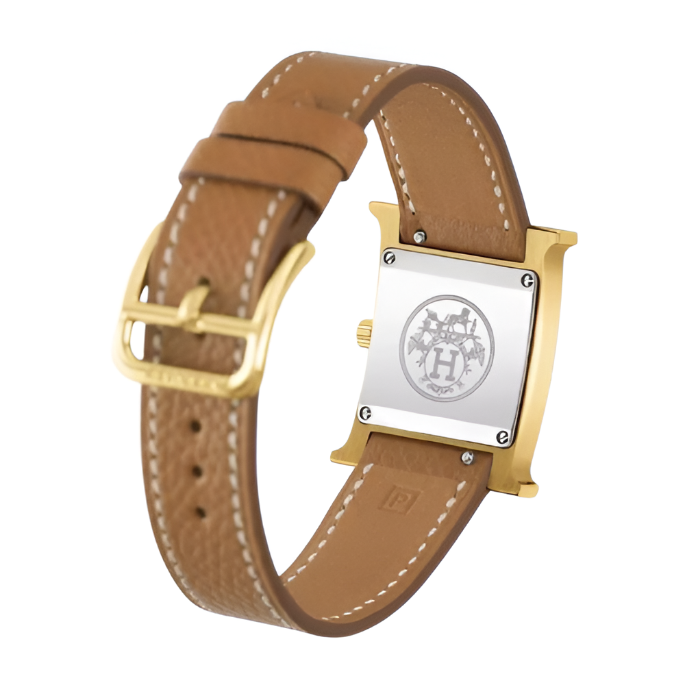 HERMÈS Gold-Toned Classic Watch