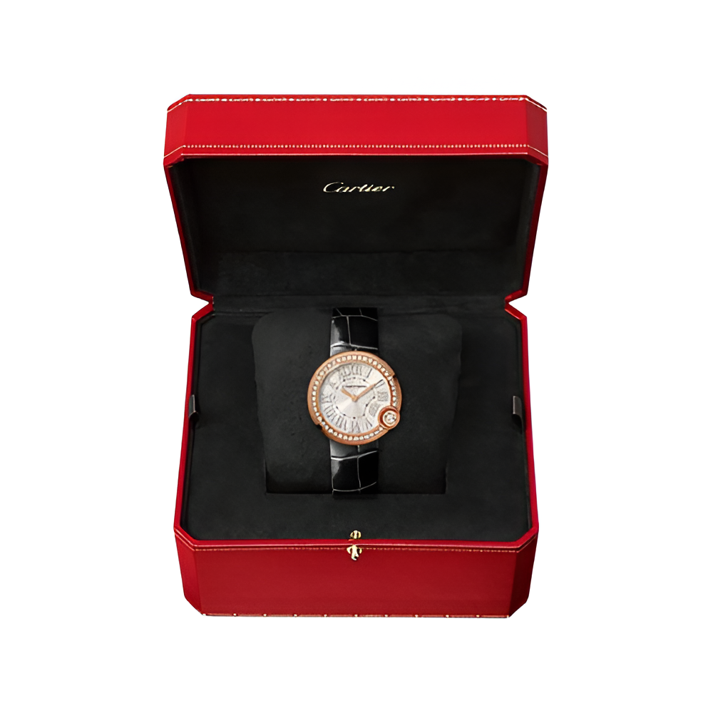 Cartier Rose Gold & Silver Women's Watch