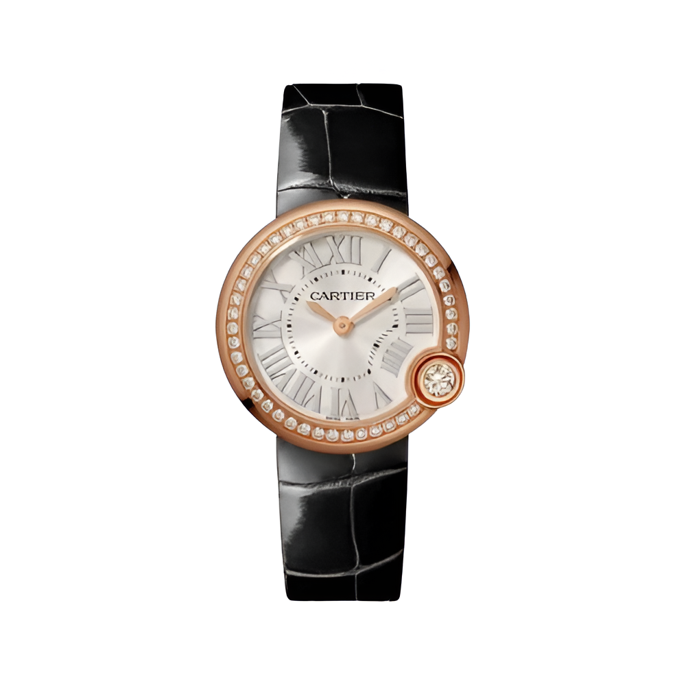 Cartier Rose Gold & Silver Women's Watch