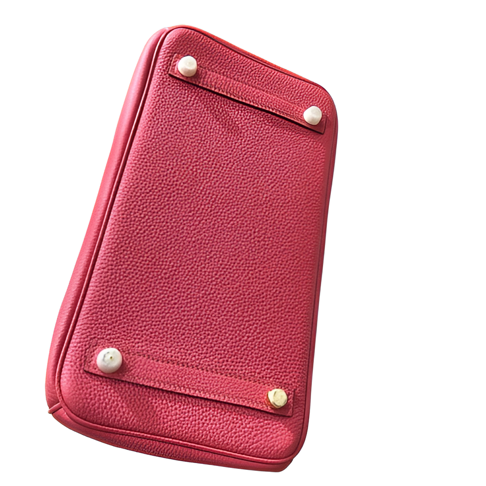 Premium Hermes-Inspired Pink Tote Bag