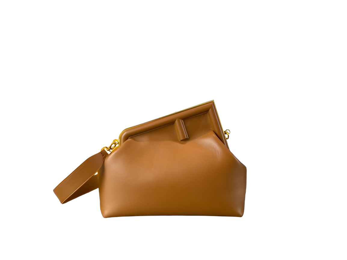Fendi Tan Leather Handbag