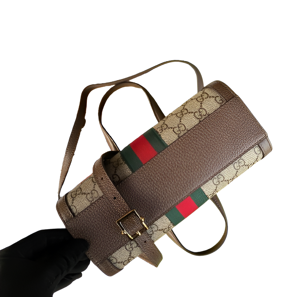 GUCCI GG Supreme Canvas Tote Bag