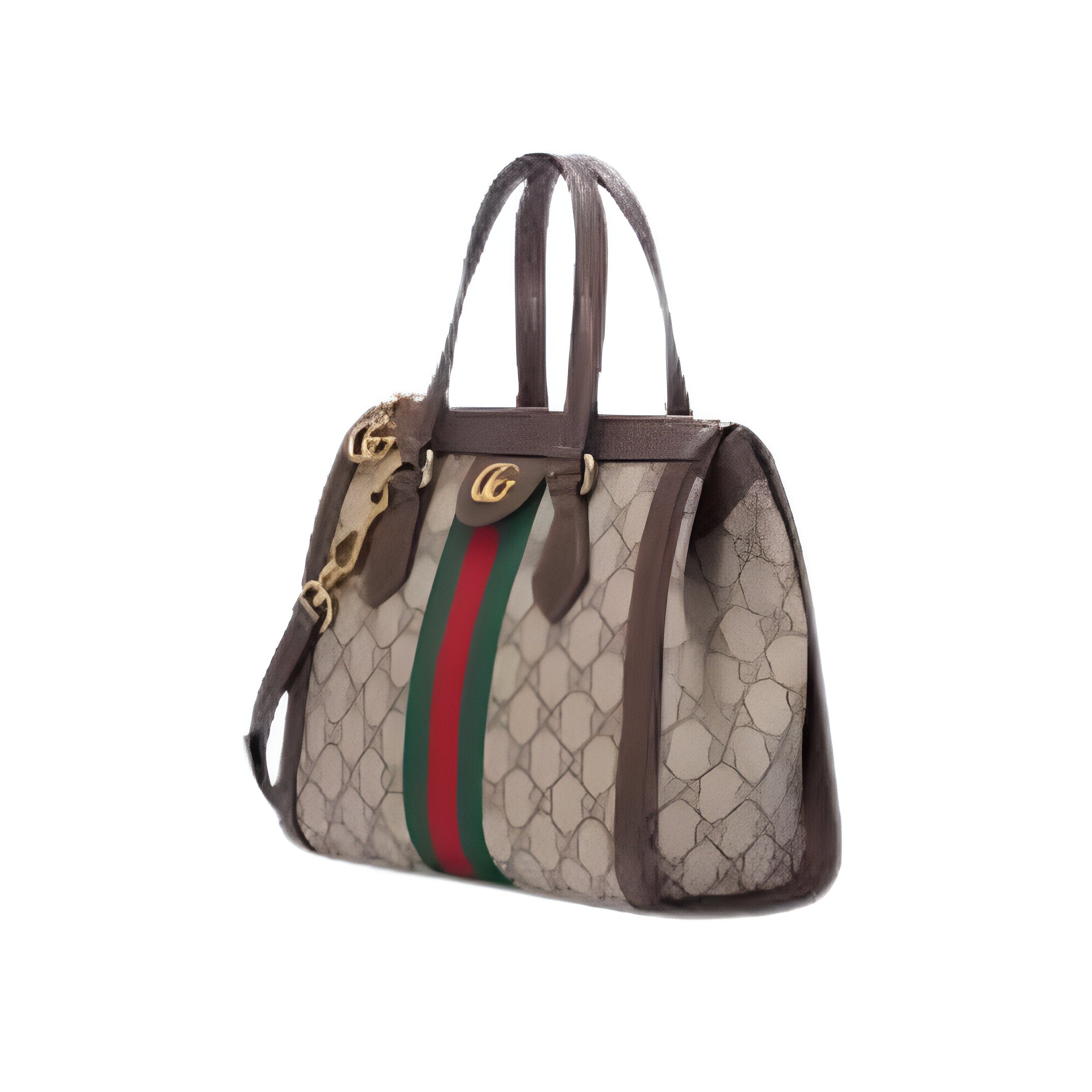 GUCCI GG Supreme Canvas Tote Bag