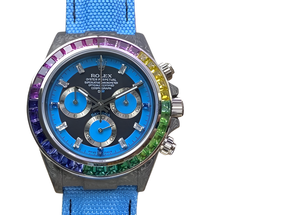 Rolex Daytona "Rainbow Blue Edition"