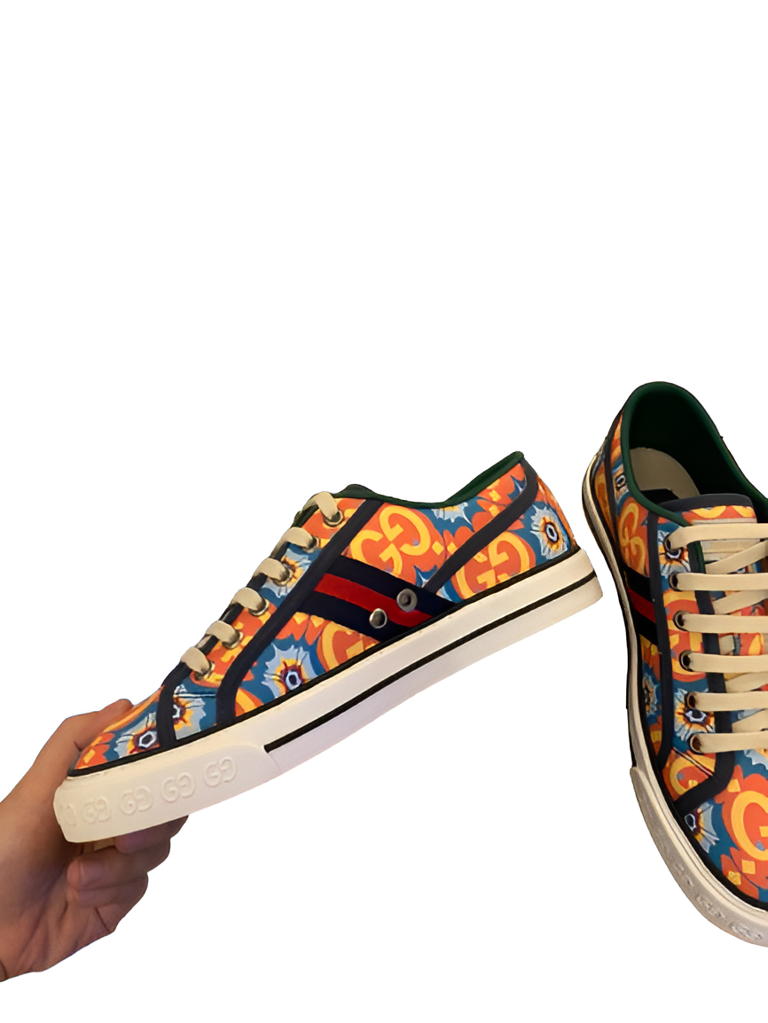 Gucci  Men's Colorful GG Sneakers
