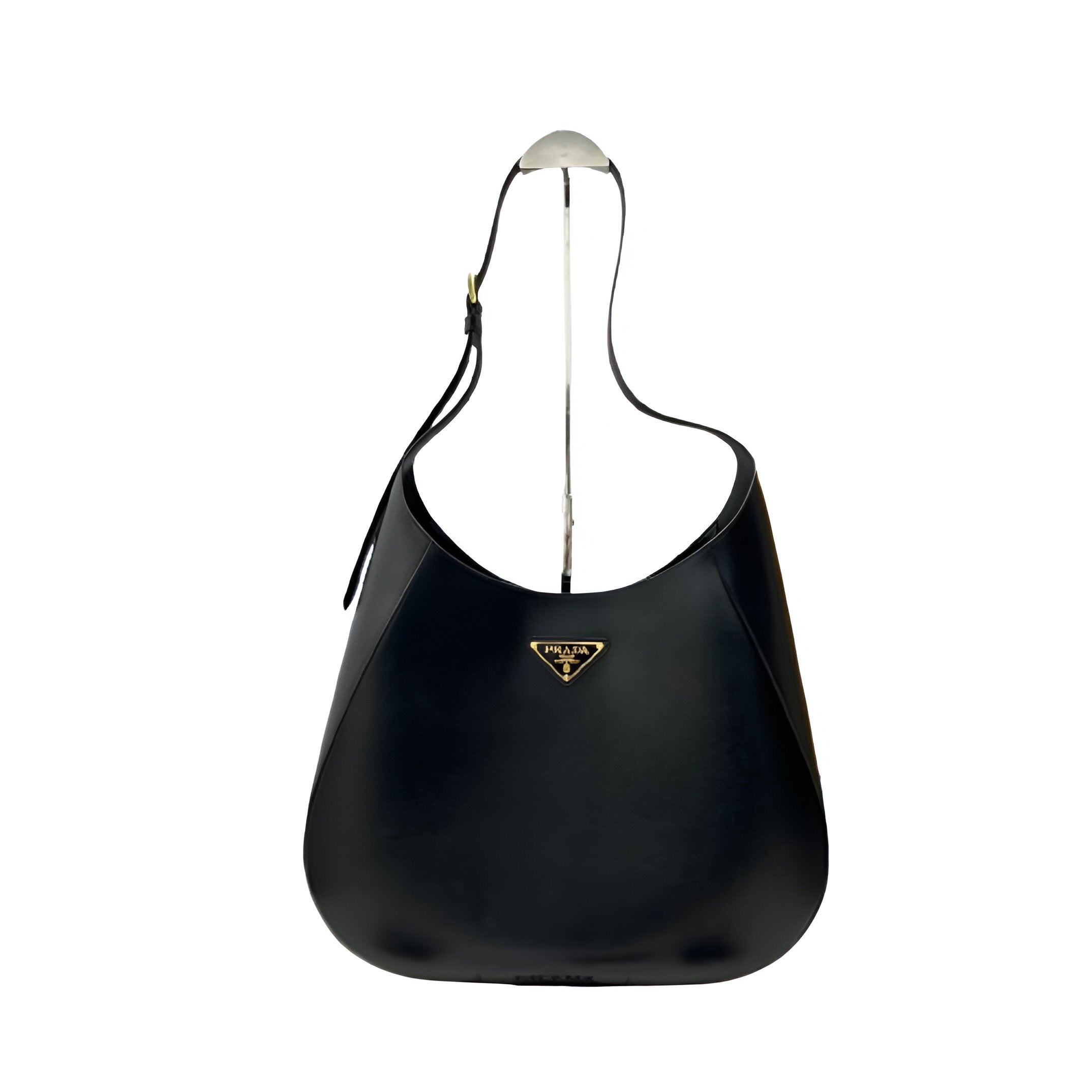 Prada Black Leather Shoulder Bag