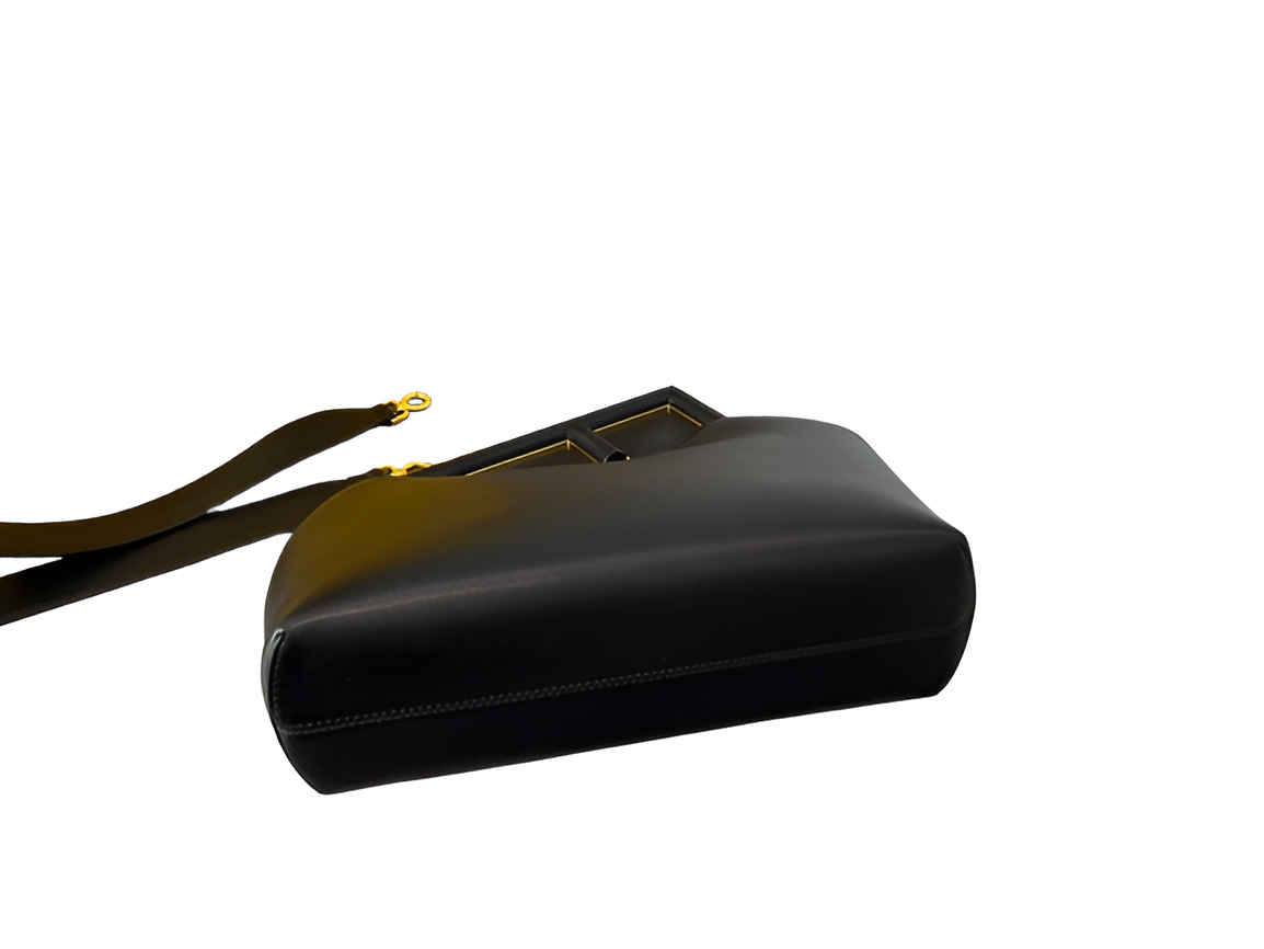 Fendi Black Leather Handbag