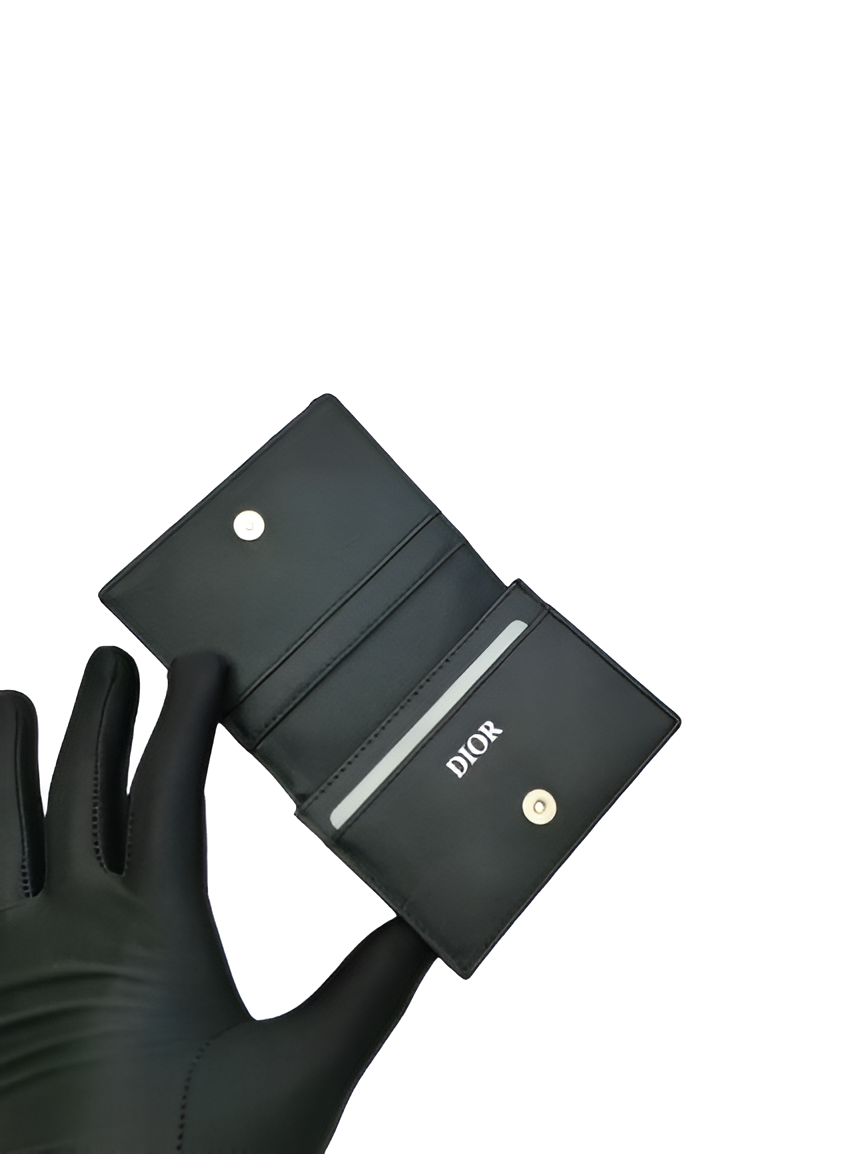 Dior Oblique Canvas Card Holder