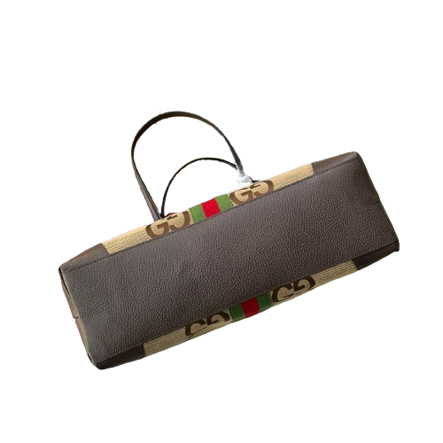 GUCCI Oversized GG Supreme Canvas Tote Bag