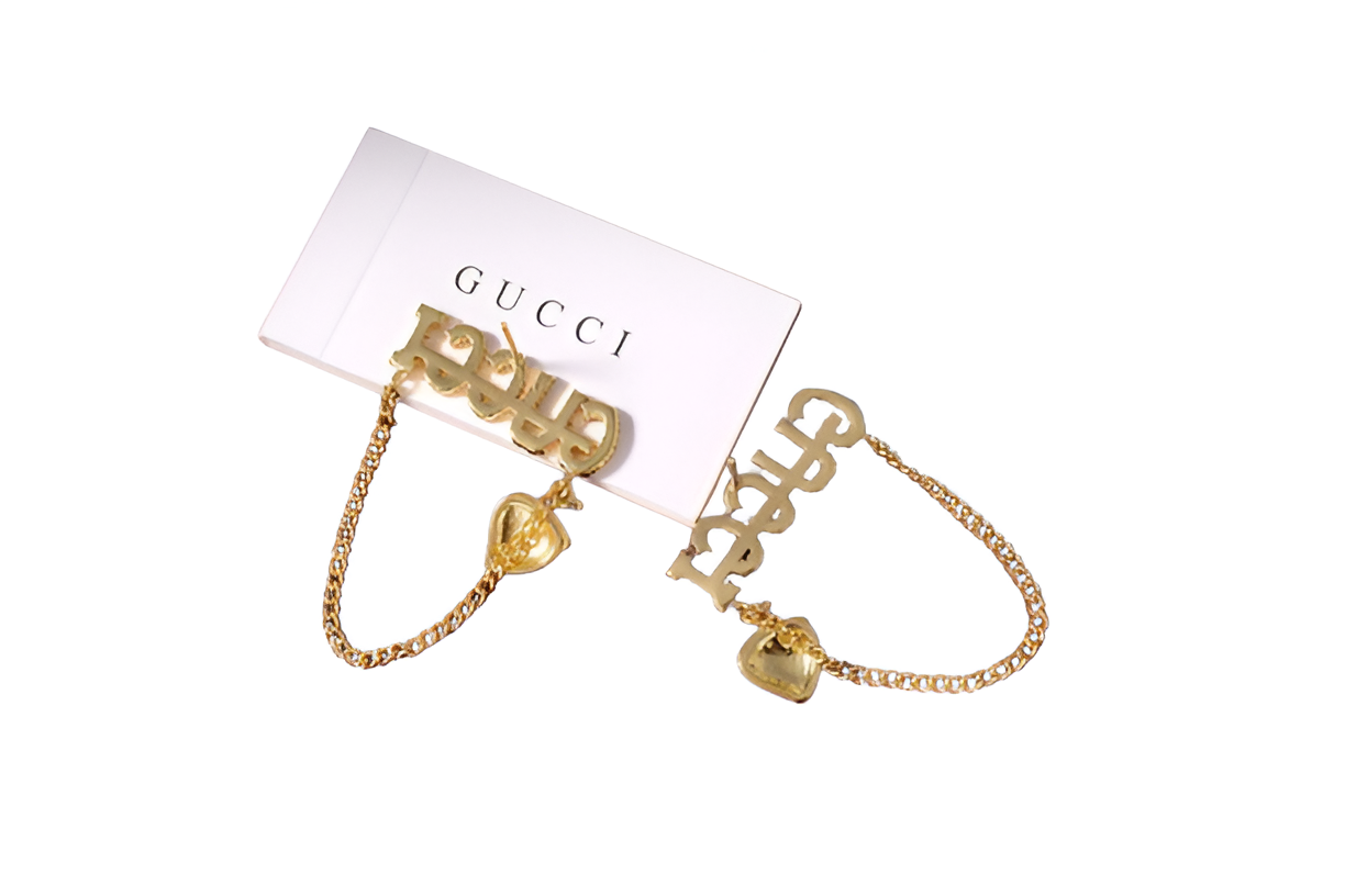 Gucci Strawberry Dangle Earrings