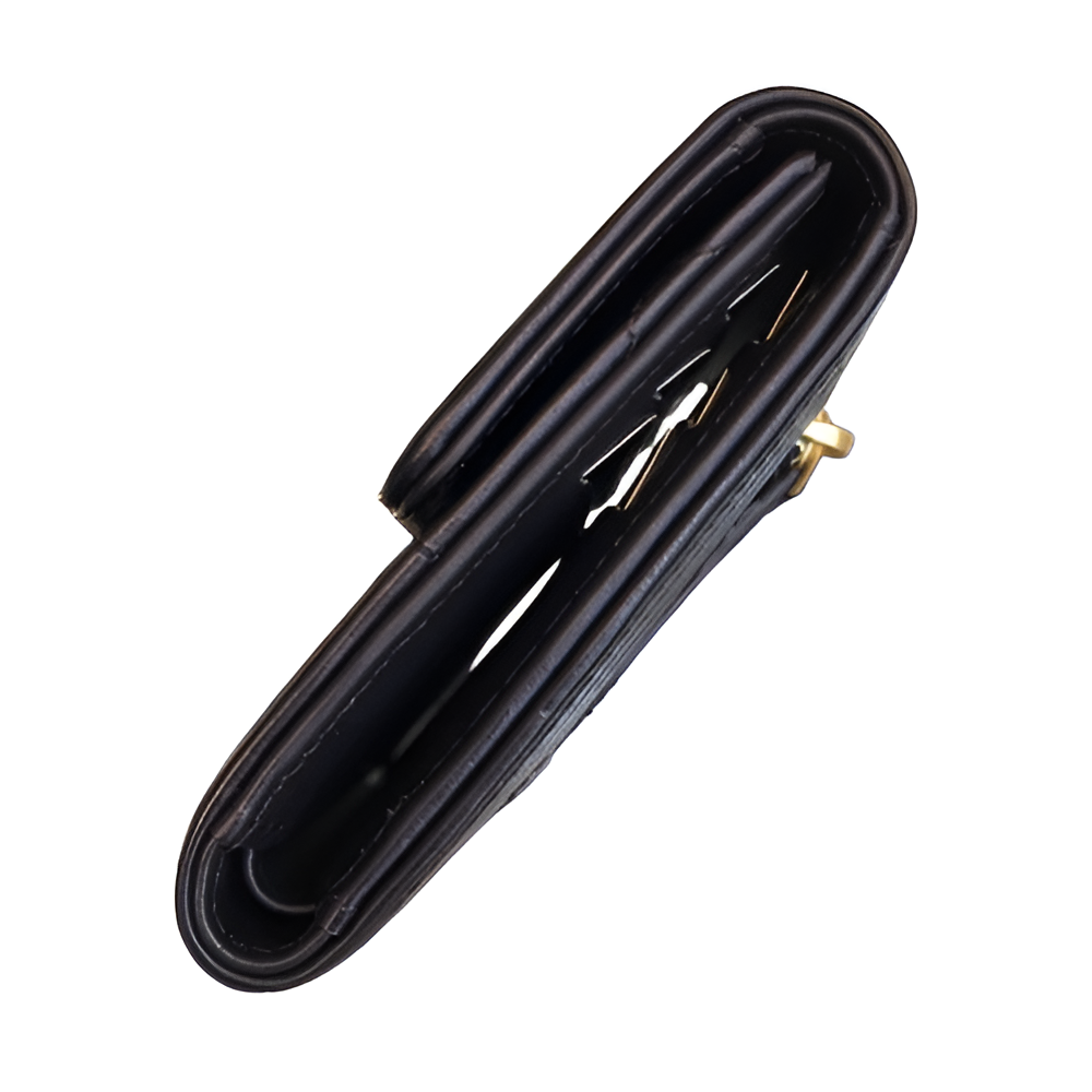 Chanel-Inspired Quilted Mini Flap Wallet