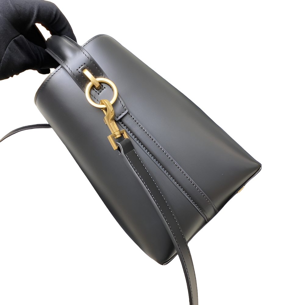 YSL Black Bucket Bag