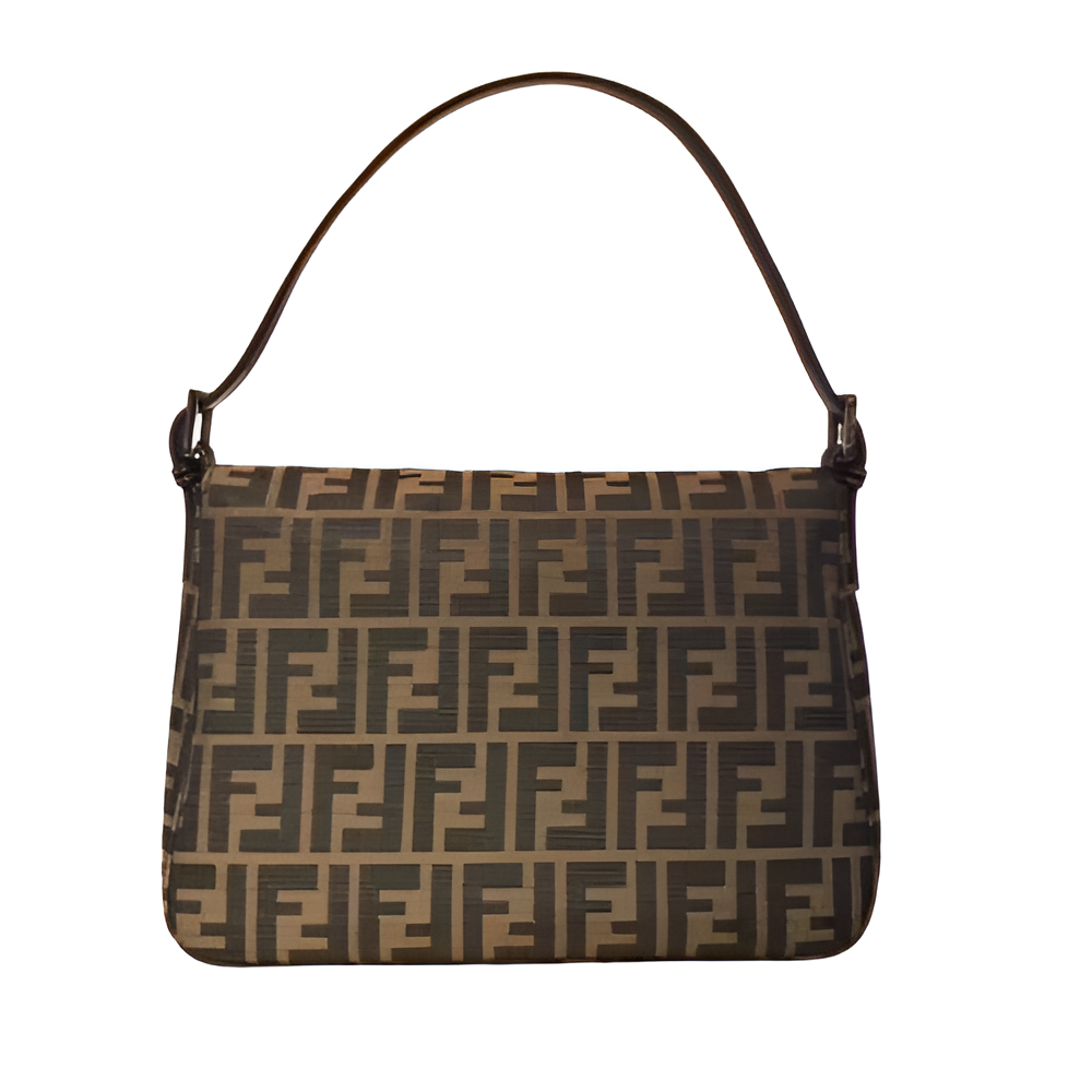 Fendi Brown Monogram Shoulder Bag