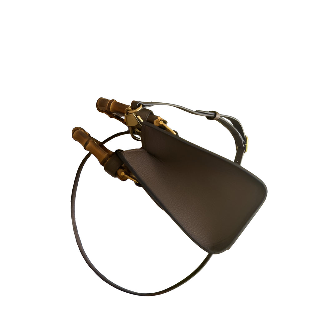 GUCCI GG Supreme Bamboo Handle Bag