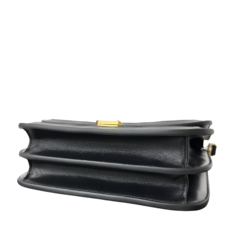 YSL Black Quilted Shoulder Bag