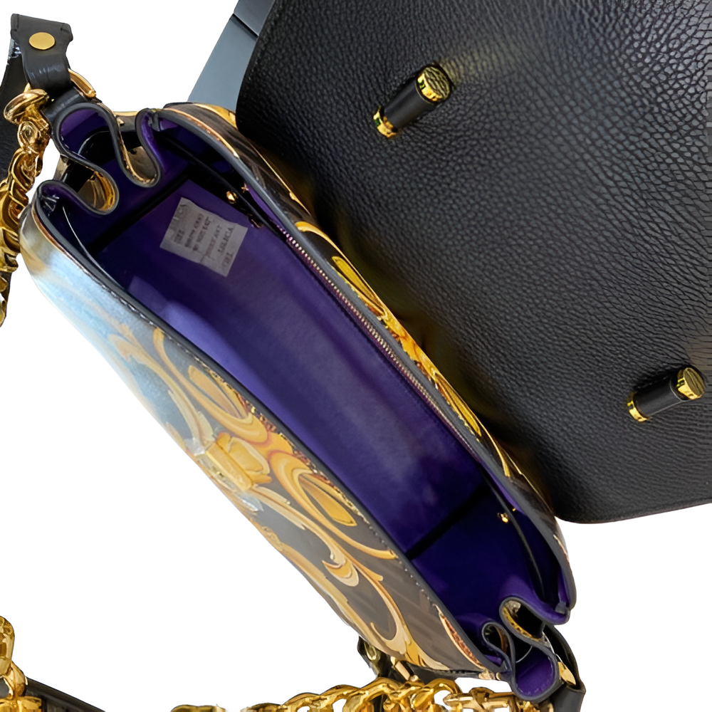 Fendi Baroque Versace Chain Shoulder Bag