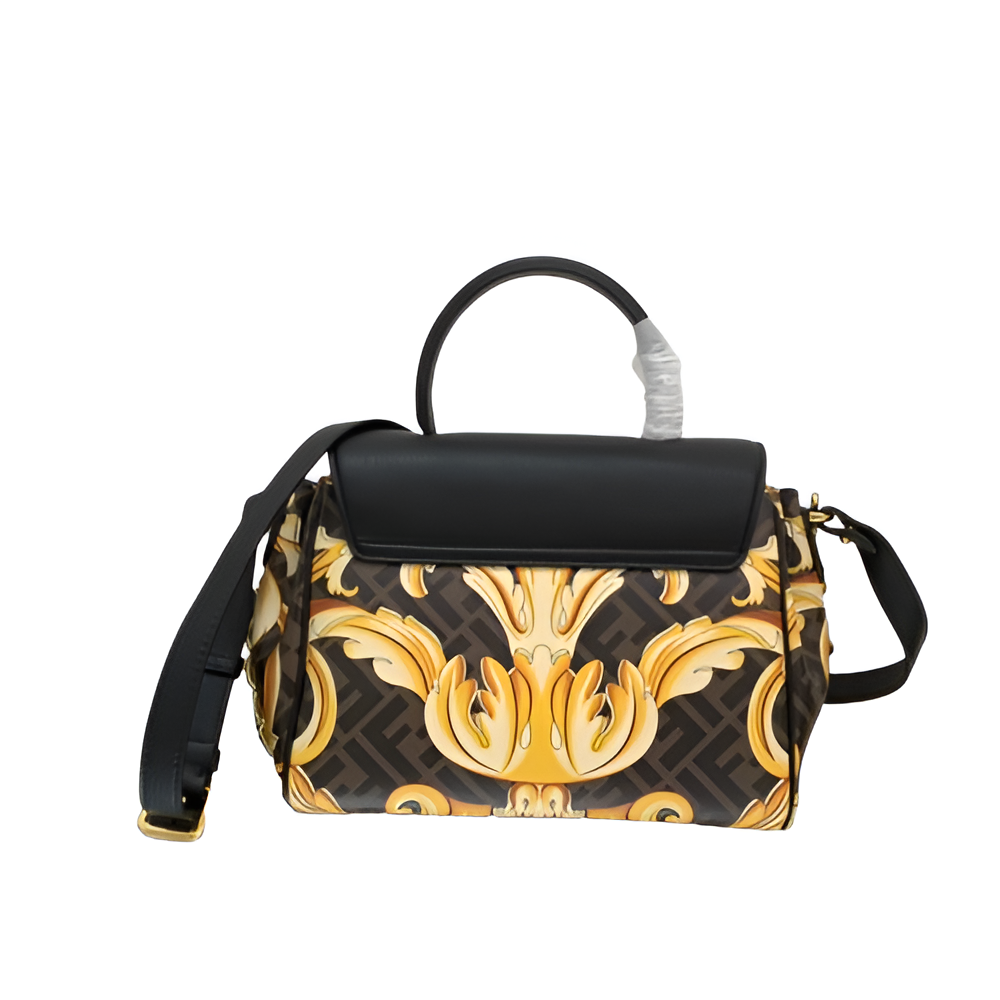 Fendi Baroque Versace Chain Shoulder Bag
