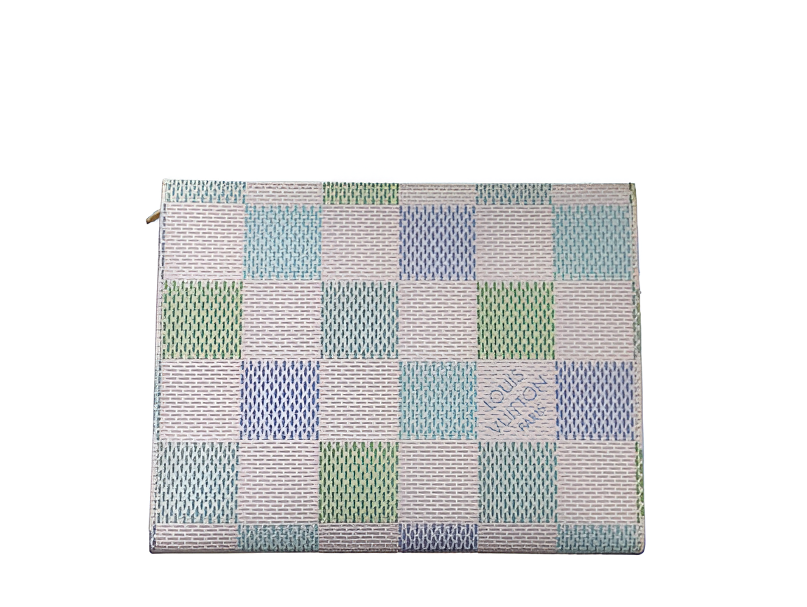 Louis Vuitton Damier Azur Clutch
