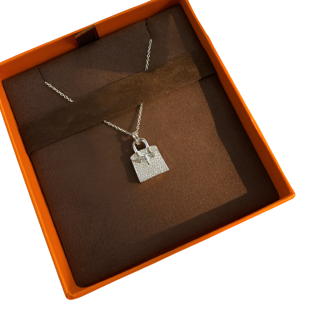 HERMES Designer Bag Pendant Necklace Collection