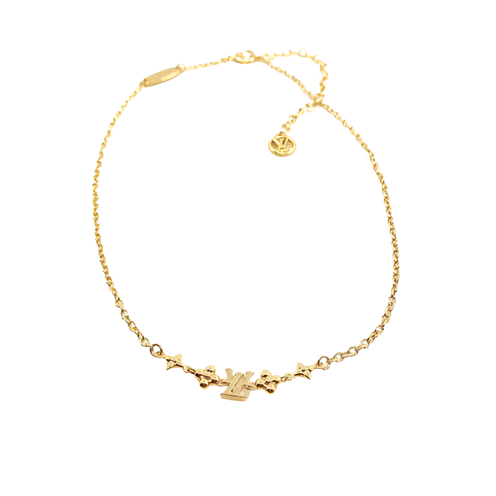 LV Monogram Charm Necklace