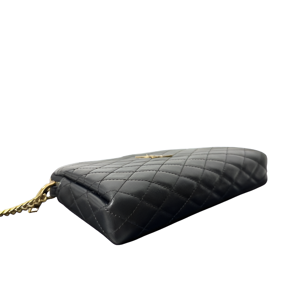 YSL Black Quilted Crossbody Bag