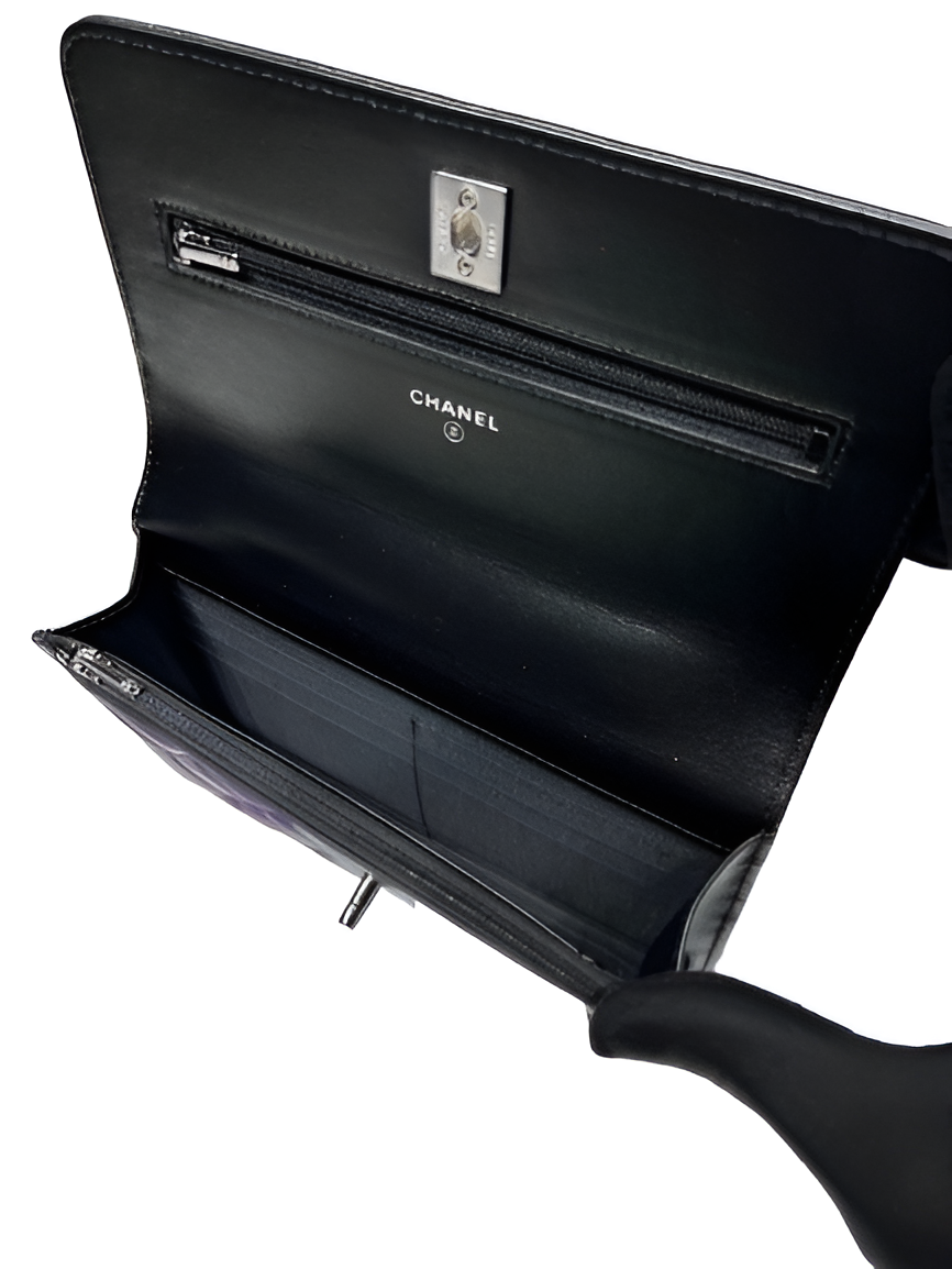 CHANEL Quilted Black Mini Flap Bag