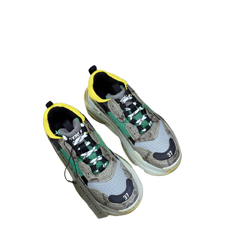 Balenciaga Men's Triple S Multicolor Sneakers